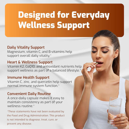 Vegatot Nattokinase Supplement, 10-in-1 – Zinc: Contribuye a la protección de las células frente al daño oxidativo – Image 5