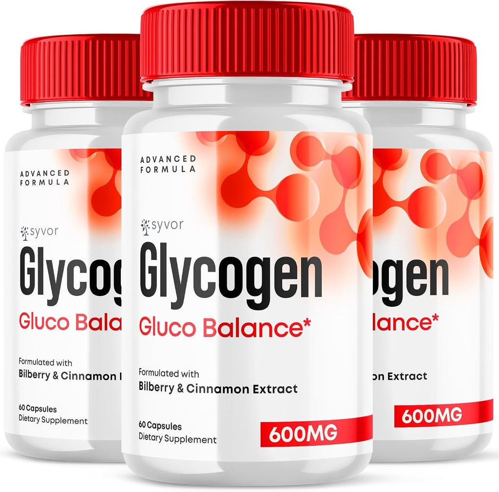 Glycogen Balance Capsules - Advanced Formula, 180 Cápsulas (3 Pack)