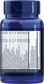 Life Extension Whole Food Multivitamin - Multivitamínico de alimentos integrales con vitaminas vegetales, 90 cápsulas
