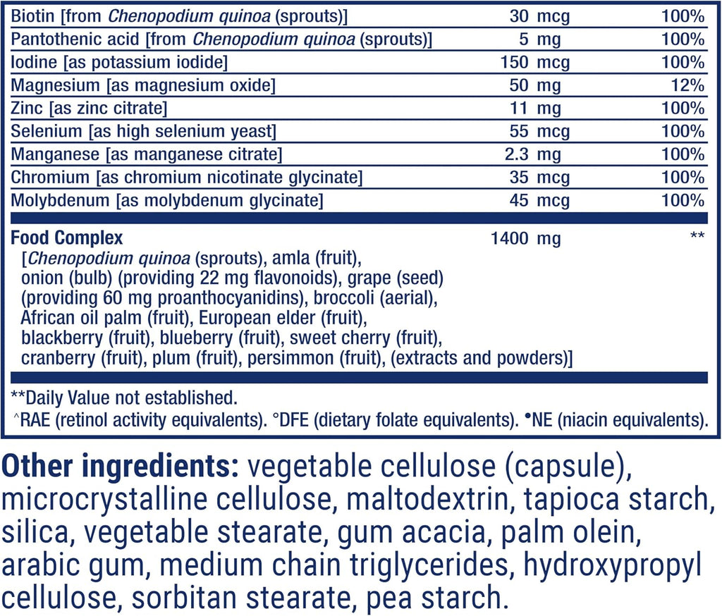Life Extension Whole Food Multivitamin - Multivitamínico de alimentos integrales con vitaminas vegetales, 90 cápsulas