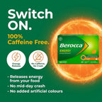Berocca Energy Vitaminas B y C Sabor Naranja Tabletas Efervescentes 60 unidades