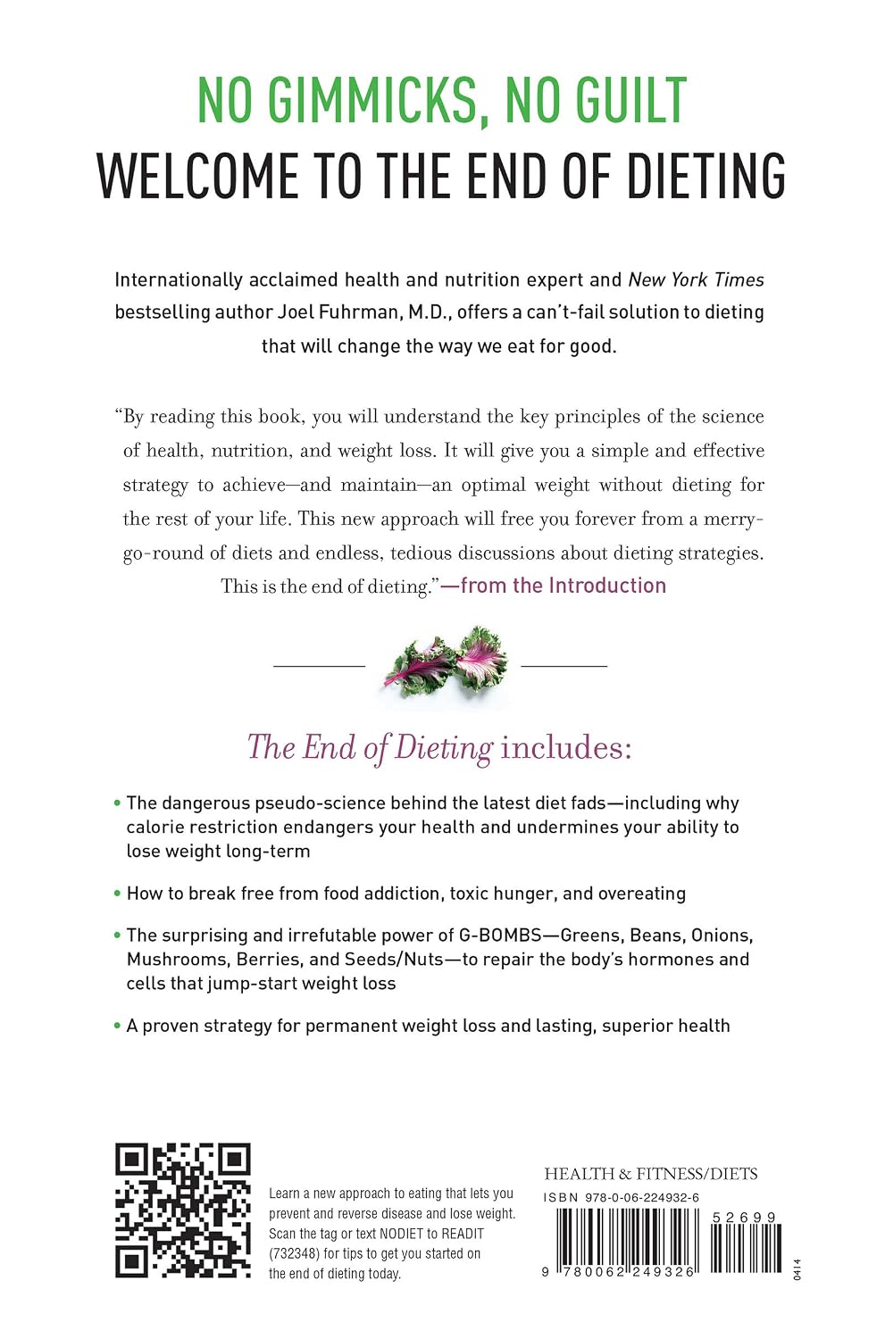 The End of Dieting: How to Live for Life (Eat for Life, 8)