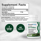 GenuinePurity Espermidina Liposomal 8 mg - 60 Cápsulas - Extracto de Germen de Trigo - Vegano, Sin Gluten, No-GMO