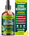Citrus Bergamot Extract 20:1 - Gotas Líquidas Veganas, Sin Gluten, No GMO (60 ml)