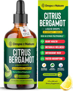 Citrus Bergamot Extract 20:1 - Gotas Líquidas Veganas, Sin Gluten, No GMO (60 ml)