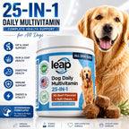 Multivitamínico y Suplemento para Perros con Aceite de Krill, Omega 3,6,9, Pre y Probióticos, Vitaminas Esenciales - Apoyo para Articulaciones, Piel, Pelo, Digestión e Inmunidad (90 Golosinas Blandas)