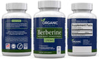Suplemento Premium de Berberina HCL - 1200 mg por dosis - 120 Cápsulas Veganas - Apoya un Estilo de Vida Saludable
