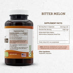 Secrets of the Tribe Melón Amargo 1000 mg, 120 Cápsulas