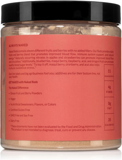 NAKED Reds Superfood Powder - Mezcla de – Acai y maqui: bayas amazónicas con alto contenido en antocianinas, – Image 6