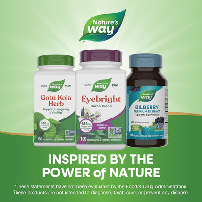 Nature's Way Eyebright Herb Premium Blend - – Calidad garantizada: Los ingredientes se seleccionan de fuentes – Image 7