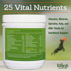 Riley's Multi-Essentials Multivitamínico para Perros - 226g en Polvo