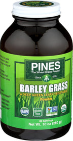 Pines Polvo de Cebada Verde Orgánica, 283 g