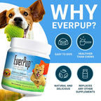 Complemento para perros, 720 g – Multivitamínico completo con glucosamina, probióticos y antioxidantes para articulaciones, sistema inmunitario y digestivo para todas las edades