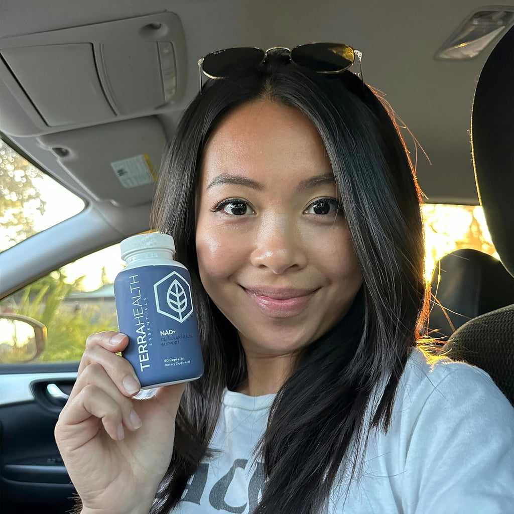 Terra Health Essentials NAD+ - Energía Celular, Reparación Metabólica y Envejecimiento Saludable - 30 Días