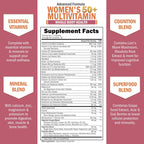 BioSchwartz Multivitamínico Diario para Mujeres 50+ - 60 Cápsulas