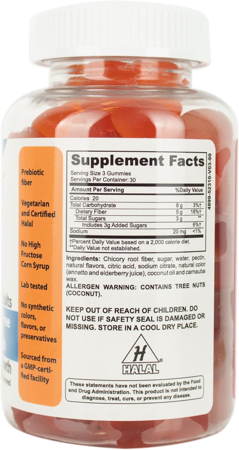 DrFormulas Nexabiotic Prebiotic Fiber Gummies for Kids & Adults - Digestive Health