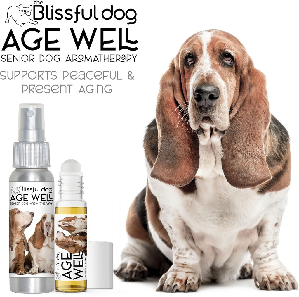 The Blissful Dog Spray de Aromaterapia Age Well para Perros