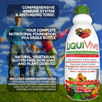LiquiVive Meganutrición Líquida Multivitamínico Diario - 946 ml