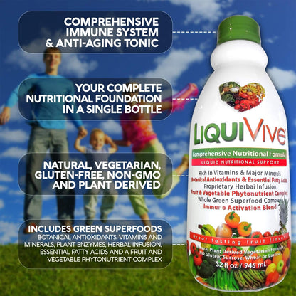 LiquiVive Meganutrición Líquida – Perfil nutricional completo: incluye una amplia gama de vitaminas, minerales, – Image 3