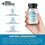 Real Science Cystic Miracle – Complemento para el Apoyo Respiratorio, 60 Cápsulas