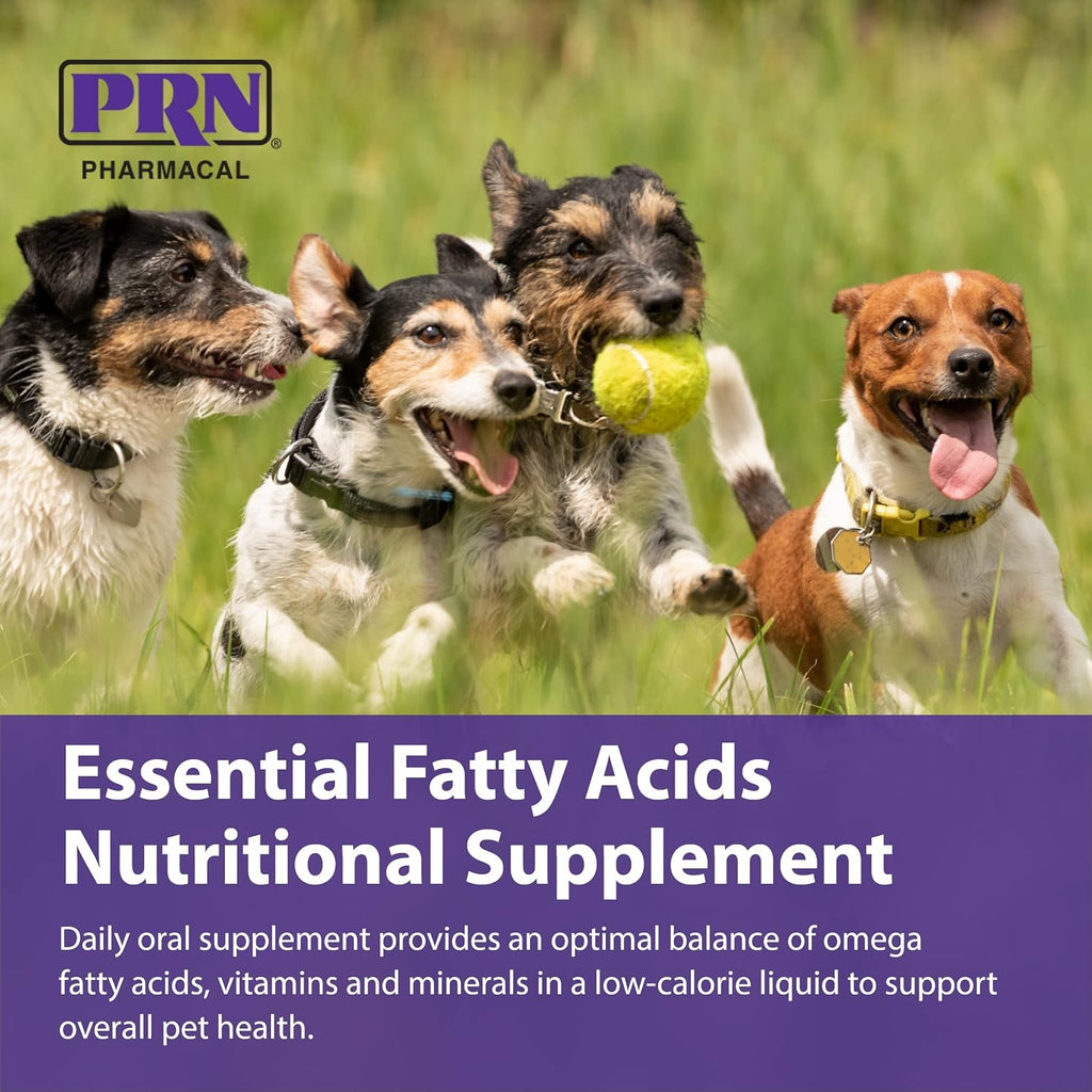 PRN Pharmacal OPTIMA 365 - Essential Fatty Acid Nutritional Supplement for Dogs and Cats - With Omega-3, Omega-6, Omega-9, and Other Vitamins and Minerals to Support Overall Pet Health - 473 ml