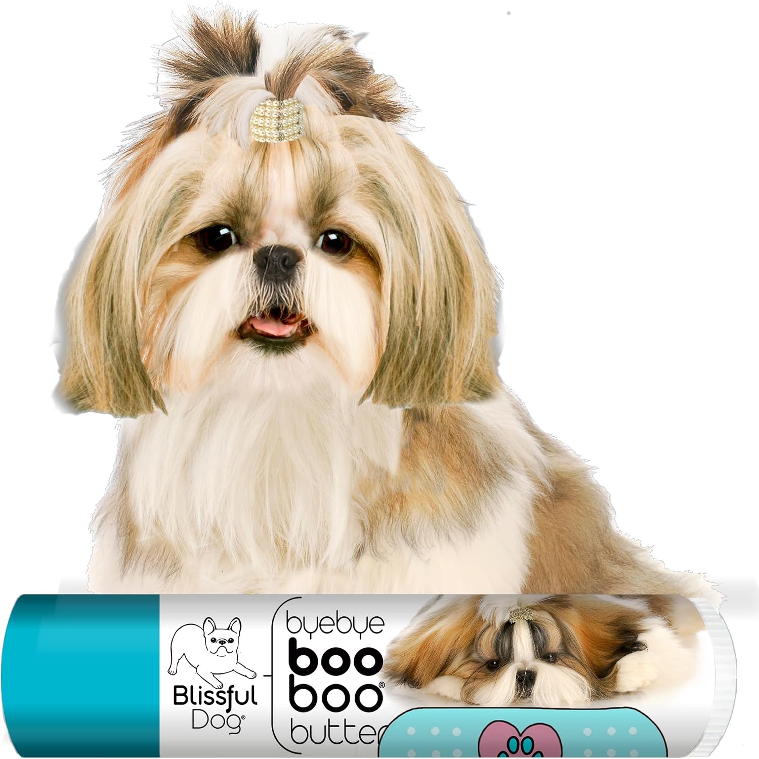 The Blissful Dog Tubo de 4,25 g Manteca Booboo para Shih Tzu