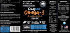 Aceite de Pescado Puro 100% para Perros y Gatos - 1.545 mg de Omega 3 por Cucharadita - EPA y DHA - Para Articulaciones, Piel y Pelaje - Sin Sabor - 473 ml