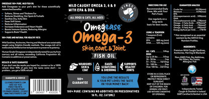Aceite de Pescado Puro 100% para Perros y Gatos - 1.545 mg de Omega 3 por Cucharadita - EPA y DHA - Para Articulaciones, – Image 9