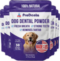 Pup Labs ProDenta - Polvo Natural para Eliminar Sarro y Mal Aliento en Perros, 180 Cucharadas