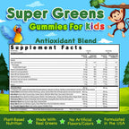 Infusions Super Green Gummies para Niños - 180 gominolas (pack de 2)
