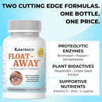Kuratonics Float-Away: 2 Fórmulas de Claridad Ocular Clínicamente Probadas en 1 (120 Cápsulas)