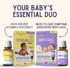 Baby Vitamin D3 Drops 400 UI – Gotas de Vitamina D3 para Bebés