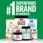 Force Factor Smarter Greens Polvo Diario de Bienestar 3-Pack para Apoyar Energía, Inmunidad y Digestión, Polvo de Superalimentos con Vitaminas, Minerales y Probióticos, Sin Sabor, 90 Servicios