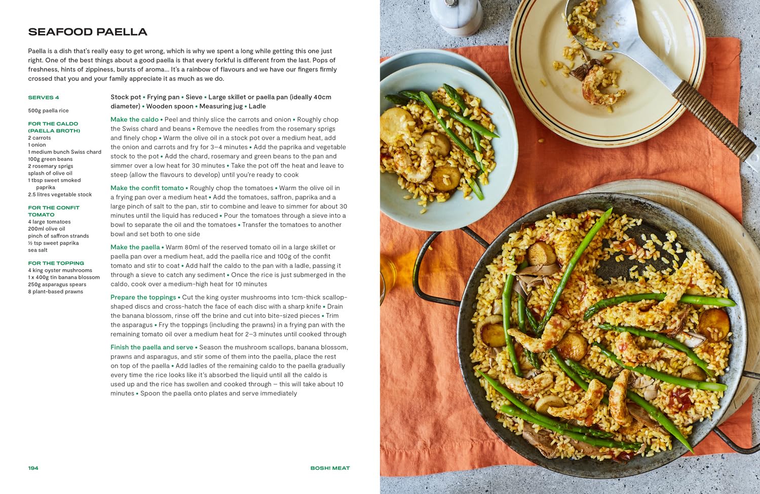 BOSH! Meat: El libro de cocina vegana más vendido con recetas deliciosas y fáciles