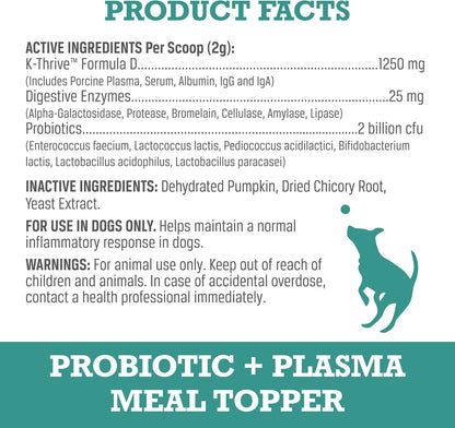 WINPRO Probiótico en Polvo para Perros - Complemento con Plasma, Prebióticos y Probióticos, 60 Dosis – Image 2