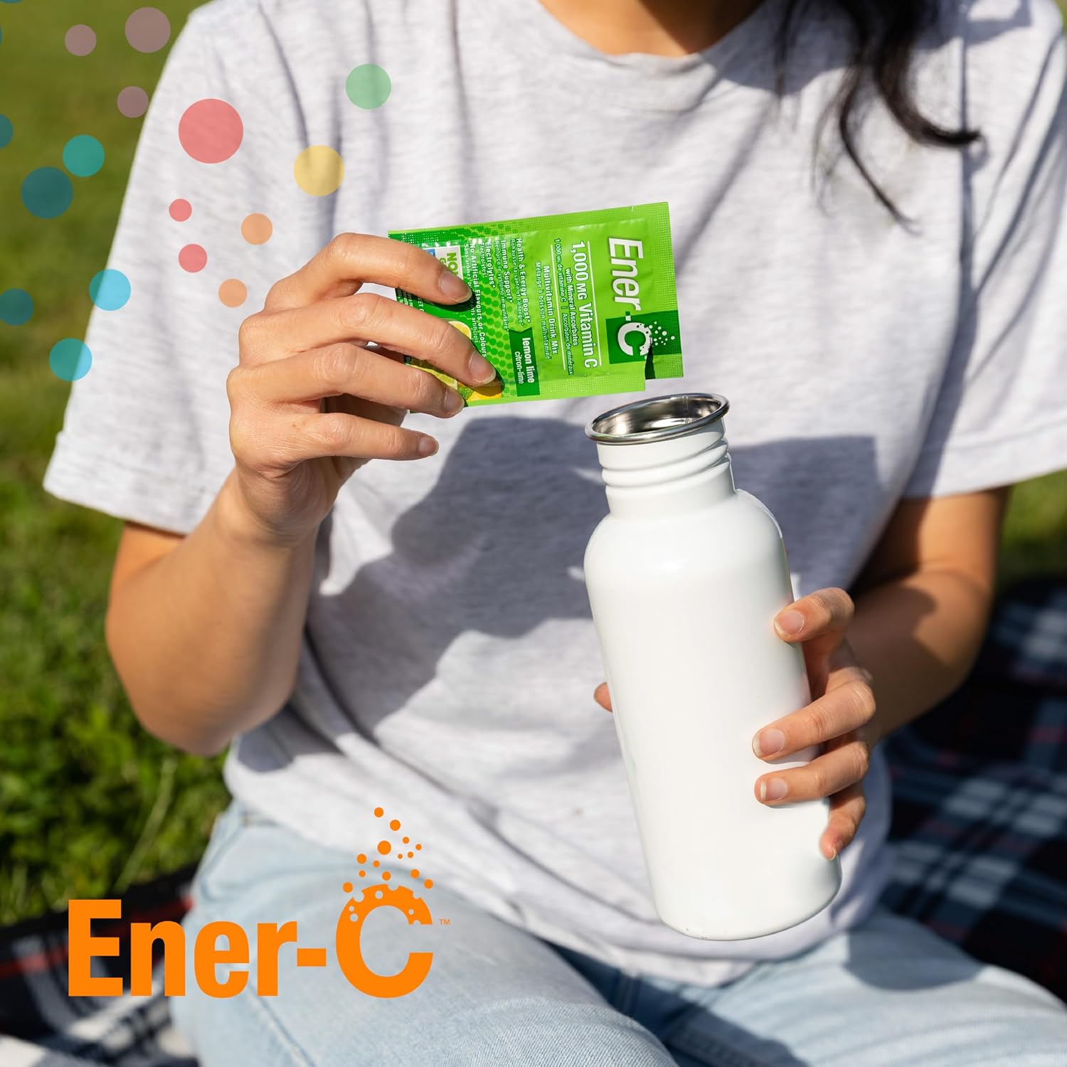 Ener-C Multivitamínico en Polvo - Sabor Limón-Lima, 30 Sobres