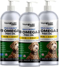 Liquid Health Pets K9 Omega 3 Aceite de Pescado para Perros - 3 Pack de 473 ml