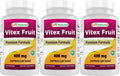 Best Naturals Vitex (Sauzgatillo) 400 mg - 250 Cápsulas (Pack de 3)