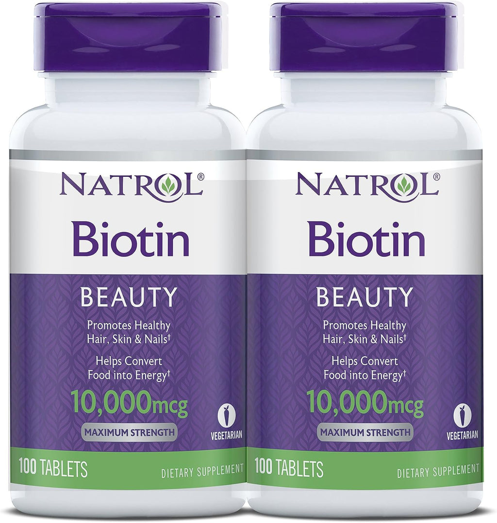 Natrol Biotina 10000 mcg - 200 Tabletas