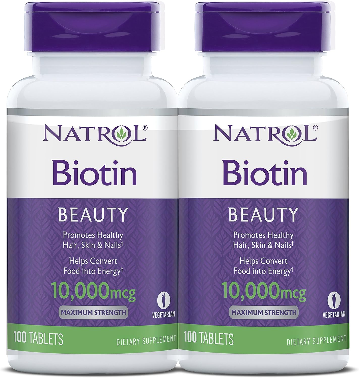 Natrol Biotina 10000 mcg - 200 Tabletas