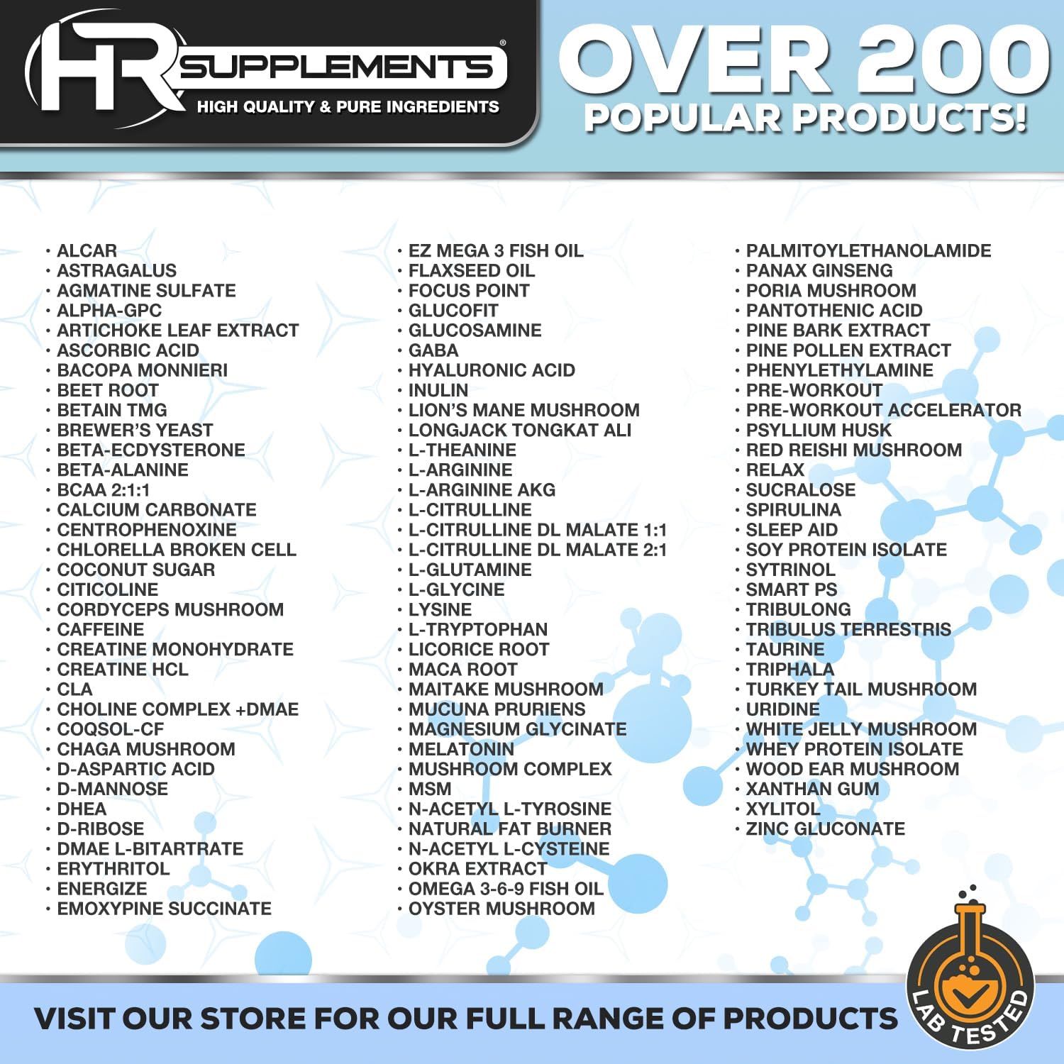 Harvest Naturals Palmitoiletanolamida (PEA) en Polvo | 400 mg por Dosis | 125 Gramos | Favorece la Respuesta Natural del Organismo