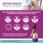 NatureGenX Vitamina D3 Líquida - 250 mcg - 30 ml - Vegano