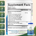 RidgeCrest Herbals ClearLungs Extra Strength - Complemento para el bienestar pulmonar y nasal - 120 cápsulas veganas (60 dosis)