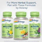 Solaray Uña de Gato (Cat's Claw) 500mg - 100 Cápsulas