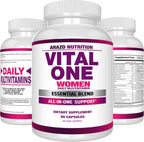 Arazo Nutrition Vital One Multivitamínico para Mujeres - 90 Cápsulas Veganas