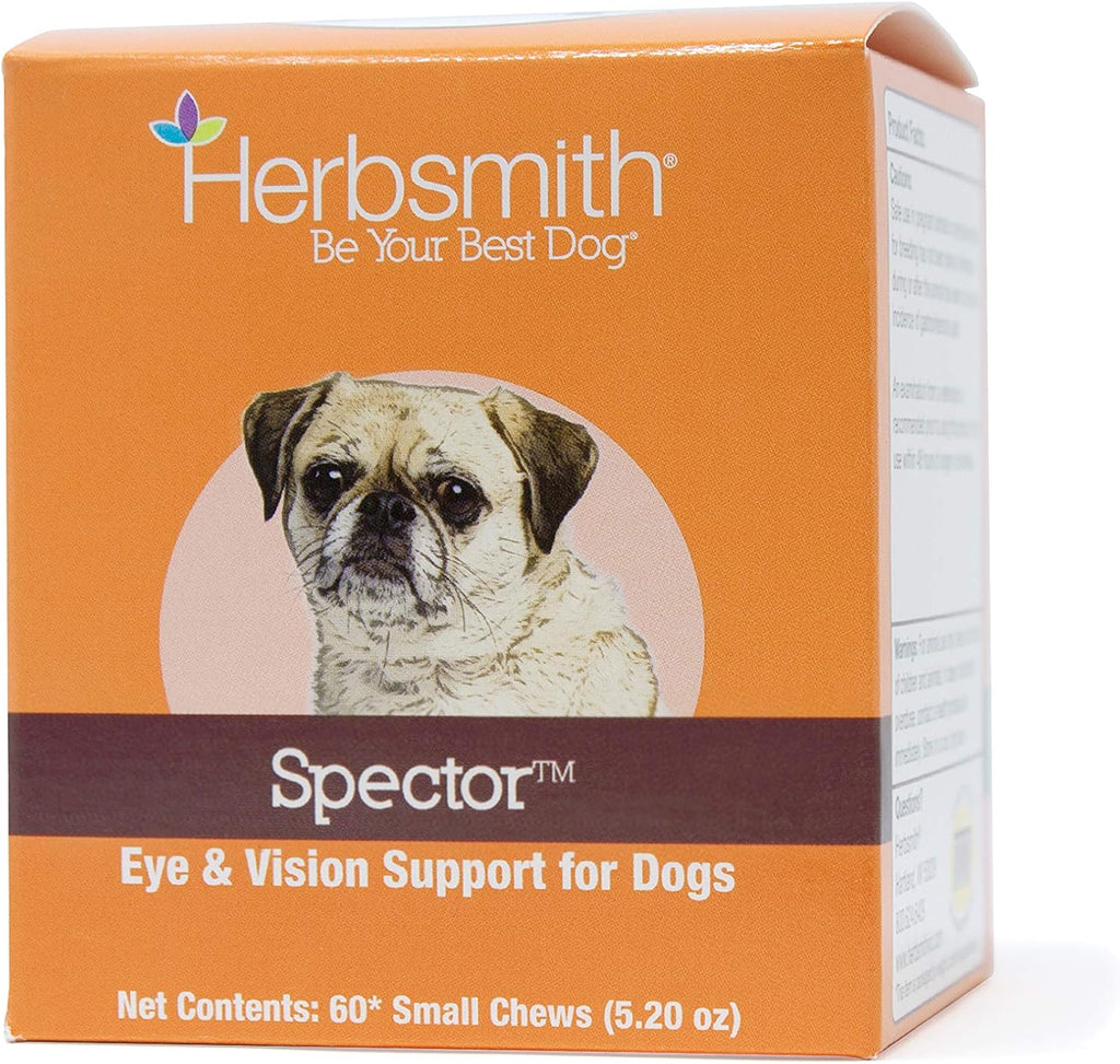 Herbsmith Spector – Apoyo Ocular y Visión para Perros – 60 masticables pequeños