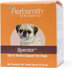 Herbsmith Spector – Apoyo Ocular y Visión para Perros – 60 masticables pequeños
