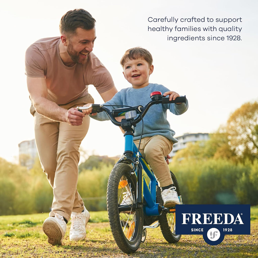 FREEDA Vitamina D3 1000 UI - Comprimidos Kosher de Alta Potencia para la Salud Ósea y Muscular, Absorción de Calcio, Apoyo Inmunológico - 100 Unidades