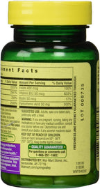 Spring Valley B-Complex B50, Extended Release, 60 Tablets