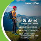 NaturesPlus Ultra Juice Green Drink - Organic Green Powder con Probiotics - 599g (60 Servings) - Organic, Vegan, Gluten Free